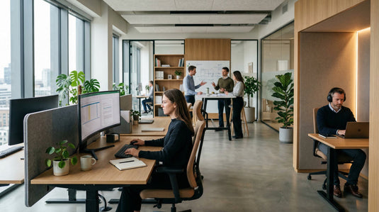 Hoe kantoorinrichting productiviteit beïnvloedt