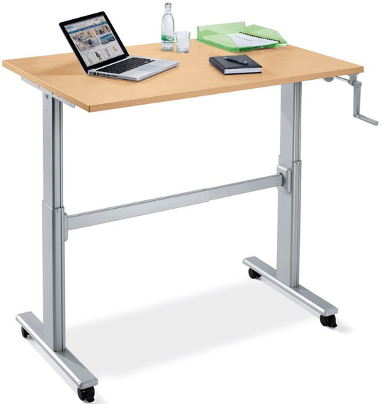 Zit-sta hoogteverstelbare bureau • Met slinger