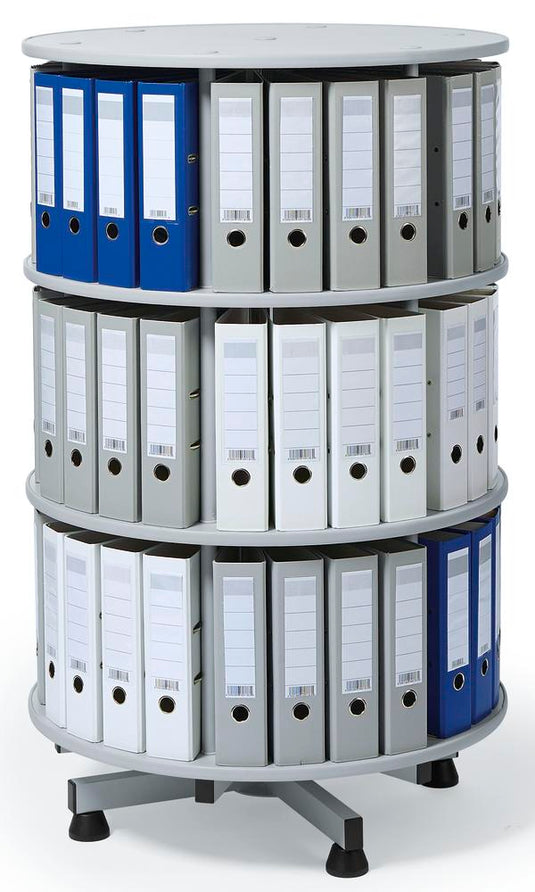 Draaibare ordnerzuilen • Ø 1000 mm • in zijn geheel draaibaar