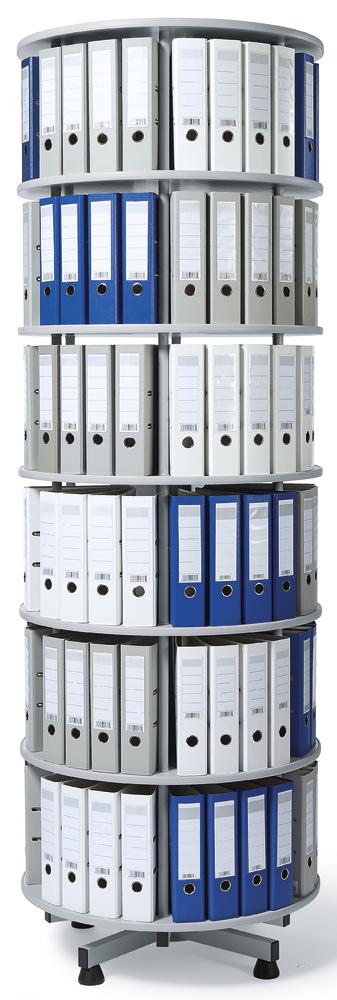 Draaibare ordnerzuilen • Ø 1000 mm • in zijn geheel draaibaar