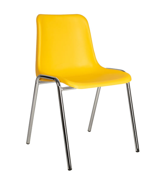 Kantinestoel • Nika • Chroom frame