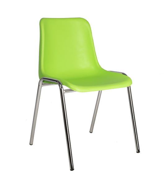 Kantinestoel • Nika • Chroom frame