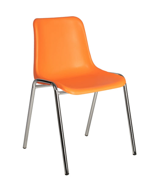 Kantinestoel • Nika • Chroom frame