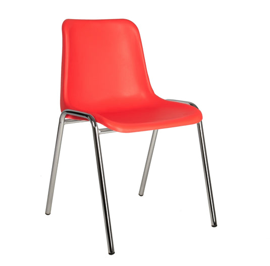 Kantinestoel • Nika • Chroom frame