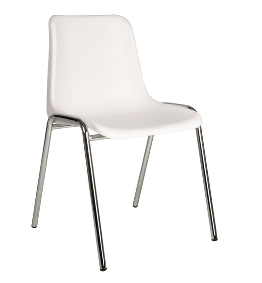 Kantinestoel • Nika • Chroom frame