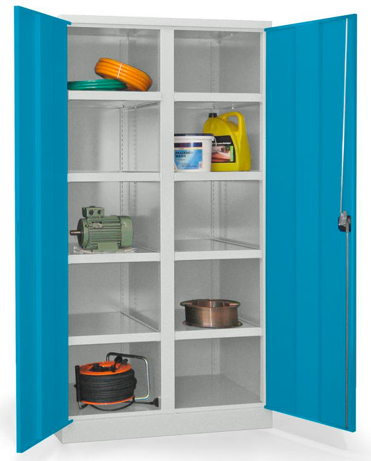 Werkplaatskast • Materiaalkast • Zwaarlast • Lichtblauw