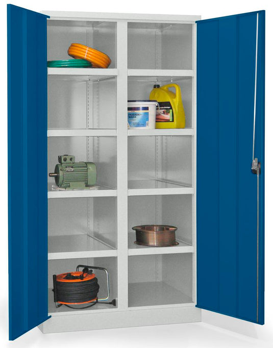 Werkplaatskast • Materiaalkast • Zwaarlast • Gentiaanblauw