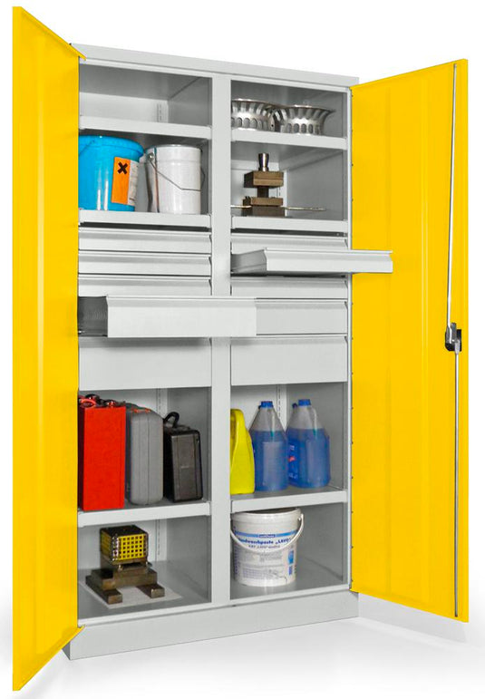 Werkplaatskast • Materiaalkast • Zwaarlast • Zinkgeel