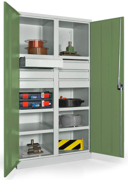 Werkplaatskast • Materiaalkast • Zwaarlast • Resedagroen