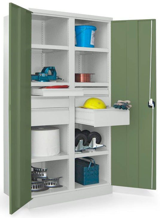 Werkplaatskast • Materiaalkast • Zwaarlast • Resedagroen