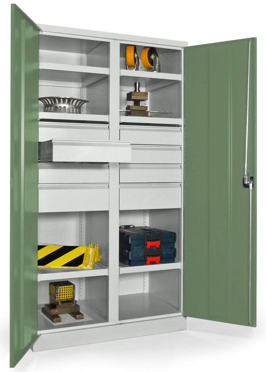 Werkplaatskast • Materiaalkast • Zwaarlast • Resedagroen