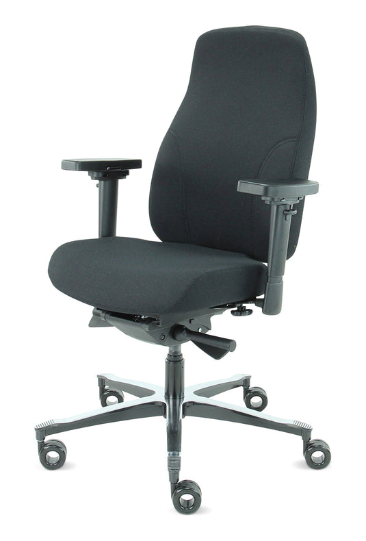 Bureaustoel Firenze • Zwart • Zonder hoofdsteun