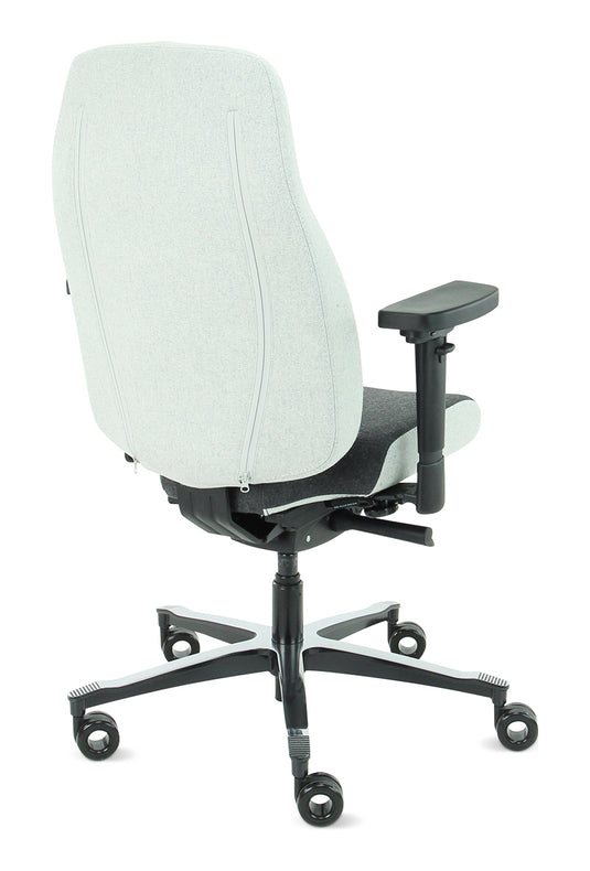 Bureaustoel Firenze • Middengrijs/Asgrijs • Zonder hoofdsteun