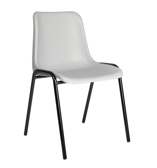 Kantinestoel • Nika • Zwart frame