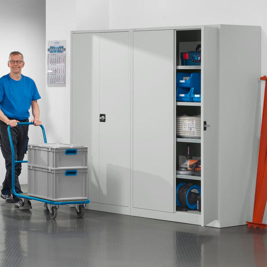 Metalen materiaalkast XXL • 60 cm diep