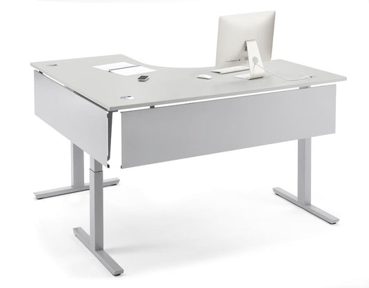 Zit-sta hoogteverstelbare hoekbureau • XXL Multi M Pro