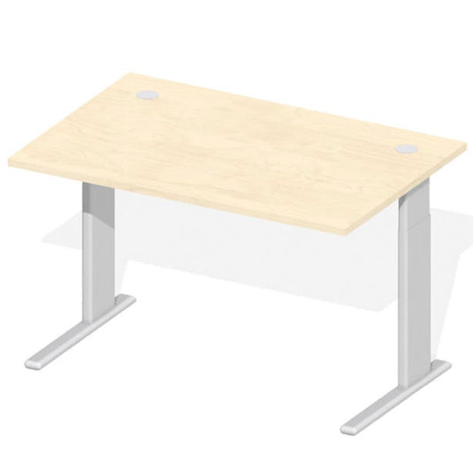 Bureau Comfort M MULTI MODUL • Esdoorn • Aluzilver