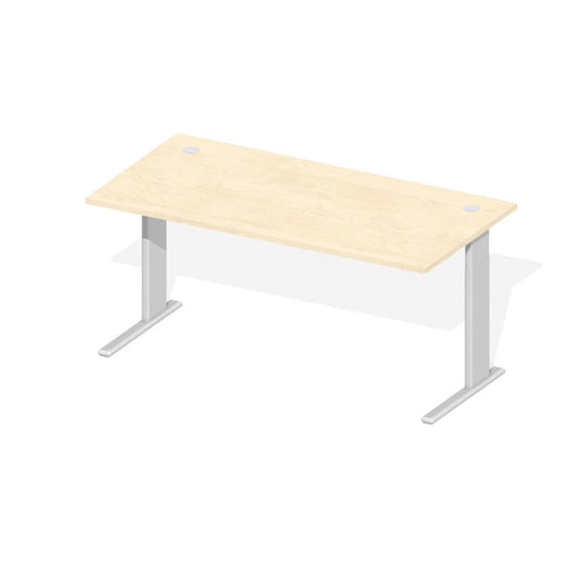 Bureau Comfort M MULTI MODUL • Esdoorn • Aluzilver