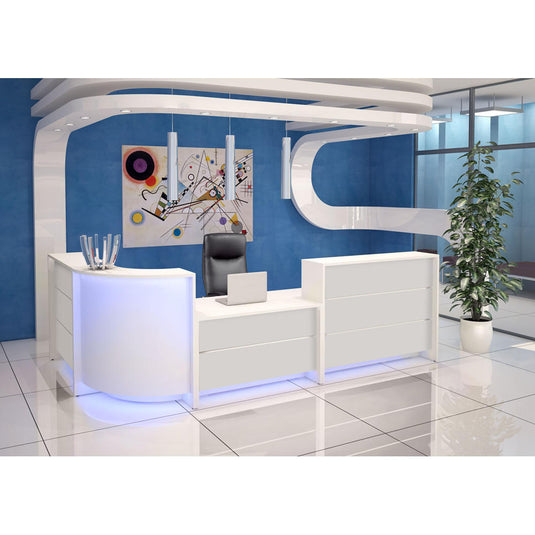 Balie-elementen Elinus • Lichtgrijs