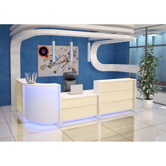 Balie-elementen Elinus • Esdoorn