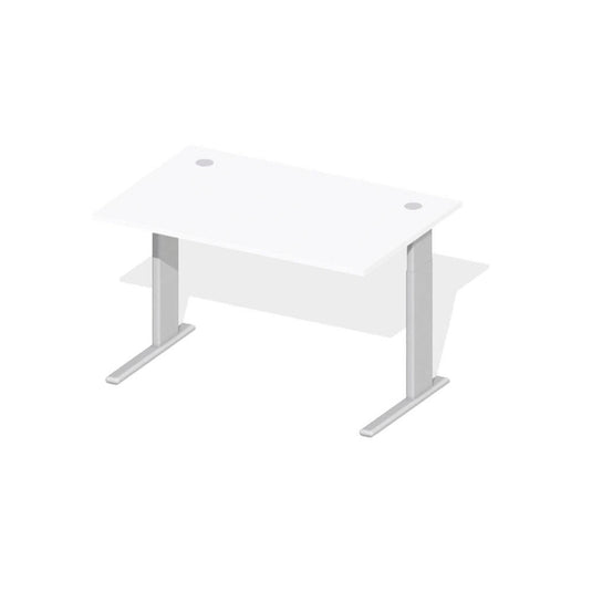 Bureau Comfort M MULTI MODUL • Wit • Aluzilver