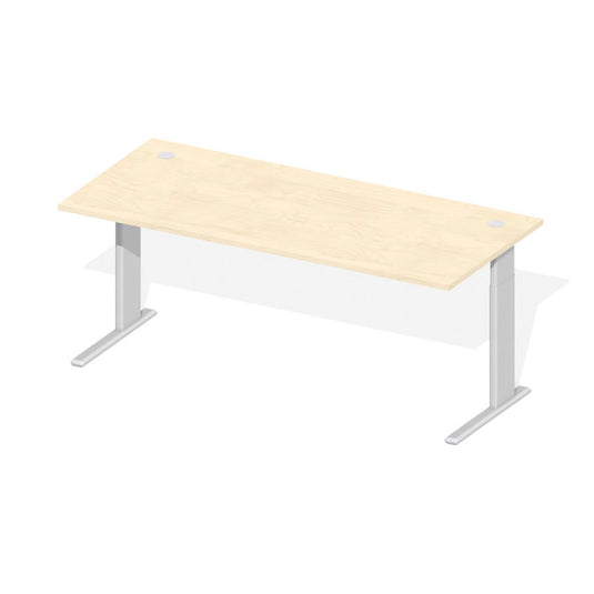 Bureau Comfort M MULTI MODUL • Esdoorn • Aluzilver