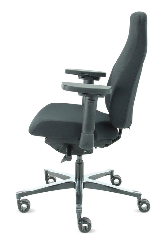 Bureaustoel Firenze • Zwart • Zonder hoofdsteun