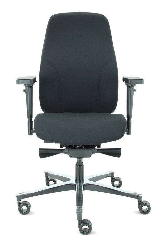 Bureaustoel Firenze • Zwart • Zonder hoofdsteun