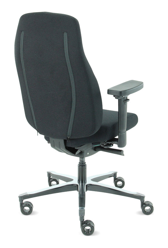 Bureaustoel Firenze • Zwart • Zonder hoofdsteun