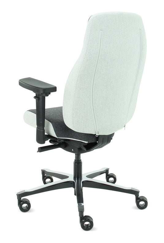 Bureaustoel Firenze • Middengrijs/Asgrijs • Zonder hoofdsteun