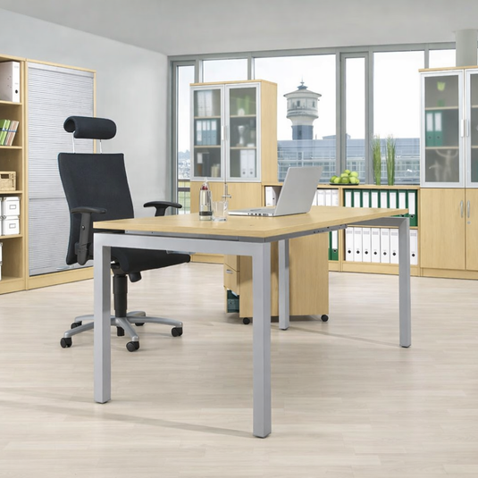 Bureau Basic Multi M • Vaste Hoogte • 4-poots
