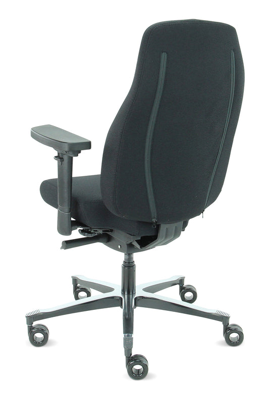 Bureaustoel Firenze • Zwart • Zonder hoofdsteun