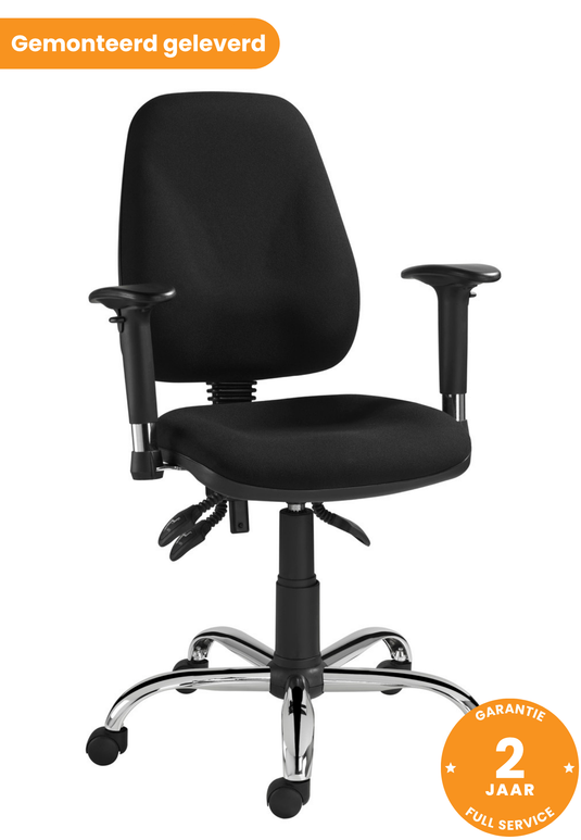 Bureaustoel Assisi • Zwart
