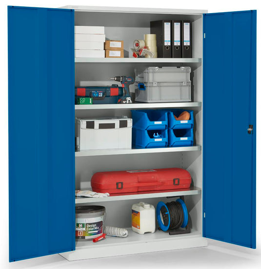 Metalen materiaalkast • 50 cm diep