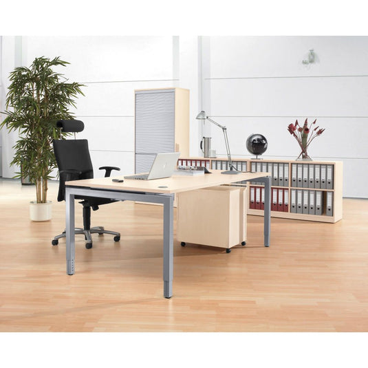 Manueel hoogteverstelbare bureau • Comfort Multi M • 4-poots