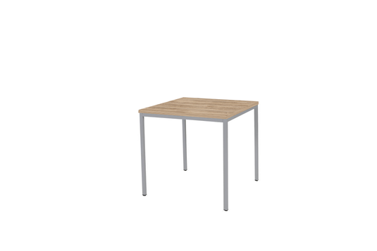 Bureau/Tafel Domino • Vaste Hoogte • 4-poots • Aluminium onderstel