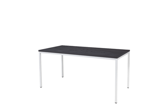 Bureau/Tafel Domino • Vaste Hoogte • 4-poots • Wit onderstel