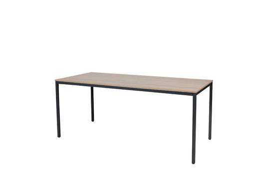 Bureau/Tafel Domino • Vaste Hoogte • 4-poots • Zwart onderstel