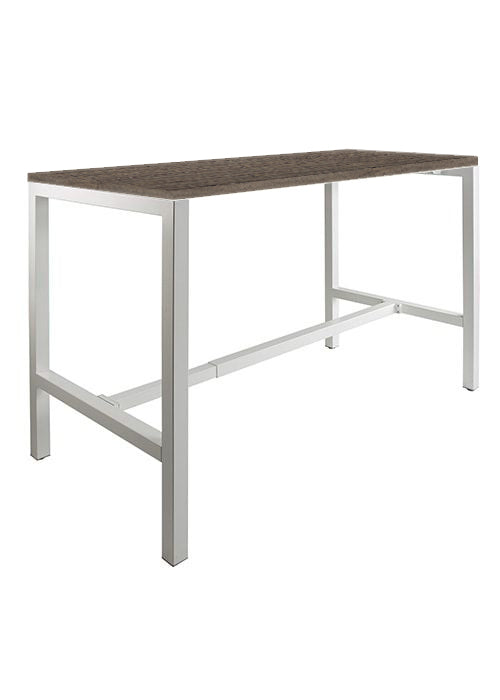 Bartafel Domino • Aluminium onderstel