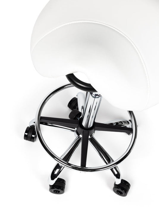 Kapperskruk met voetring • Wit • Standaard