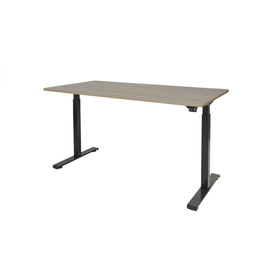 Dextro | Zit-sta bureau elektrisch • Business • Zwart onderstel
