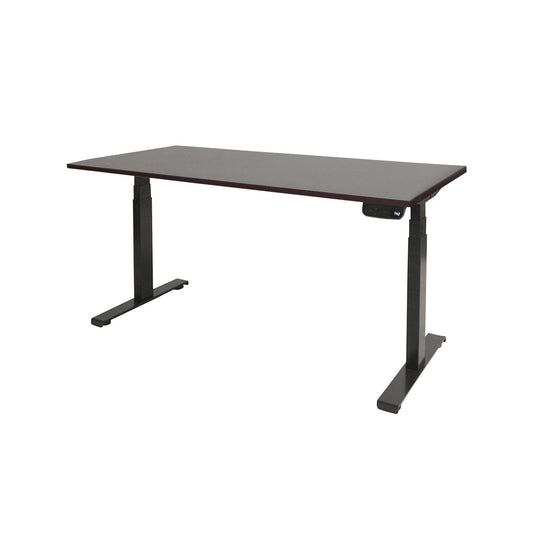 Dextro | Zit-sta bureau elektrisch • Premium • Zwart onderstel