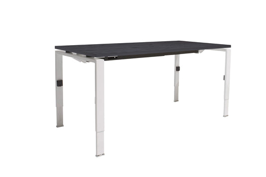 Lineo | Verstelbare bureau • Wit onderstel