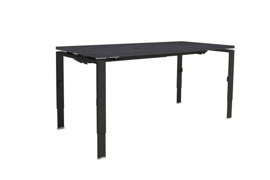 Lineo | Verstelbare bureau • Zwart onderstel