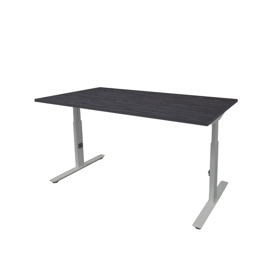 Lineo Plus | Verstelbare bureau • Aluminium onderstel