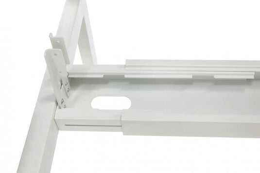 Zista | Zit/sta duo Premium • Elektrisch verstelbaar • Wit onderstel