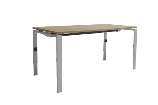 Lineo | Verstelbare bureau • Aluminium onderstel