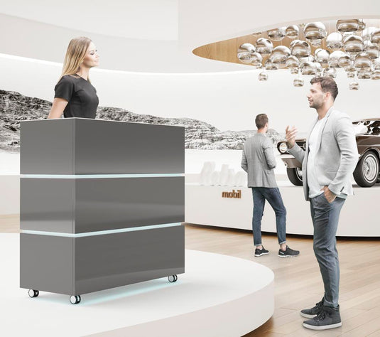 Mobiele ontvangstbalie Little Pearl