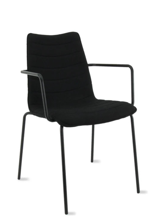 Stoel Compas • Met armleggers • Zwart