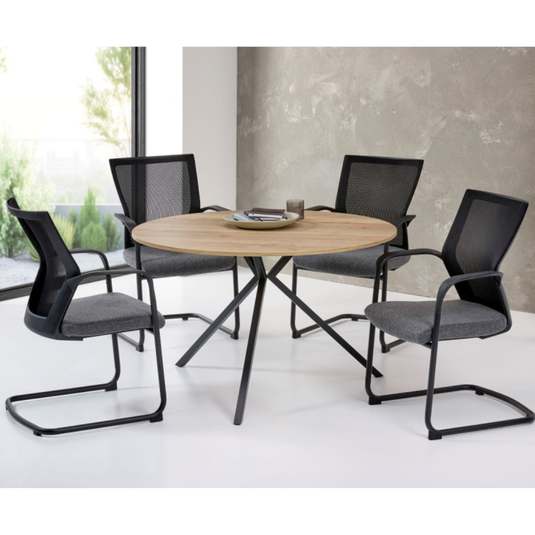 Vergadertafel Kubista • Rond